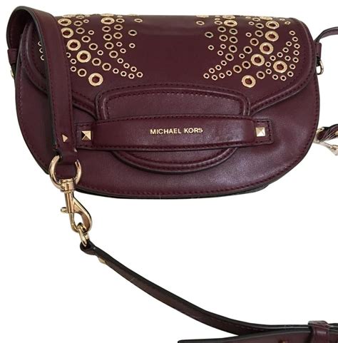 oxblood wallet michael kors|oxblood crossbody bag.